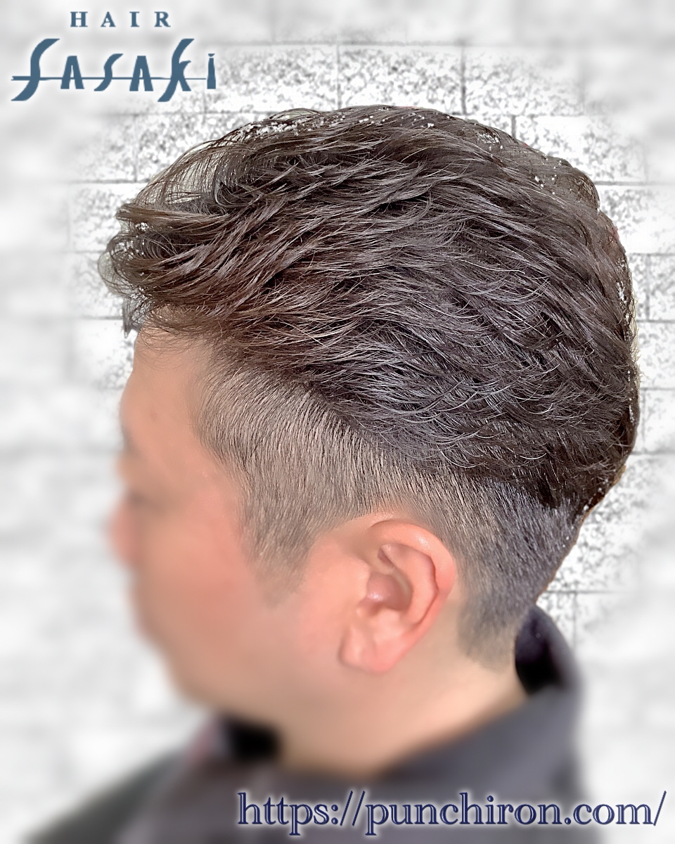 理容アイロン　パンチパーマ 基本】パンチパーマのアイロン操作 - YouTube