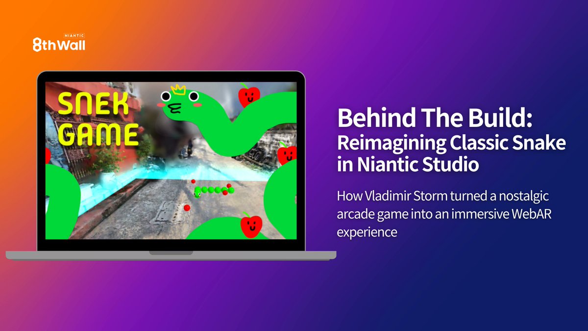 vladstorm_'s tweet image. ✨ @NianticLabs just published a blog post featuring a game I built from scratch using Niantic Studio—it includes a step-by-step video tutorial.
Feel free to share, and I’m always open to new collaborations! 😊
8thwall.com/blog/post/1882… 🐍