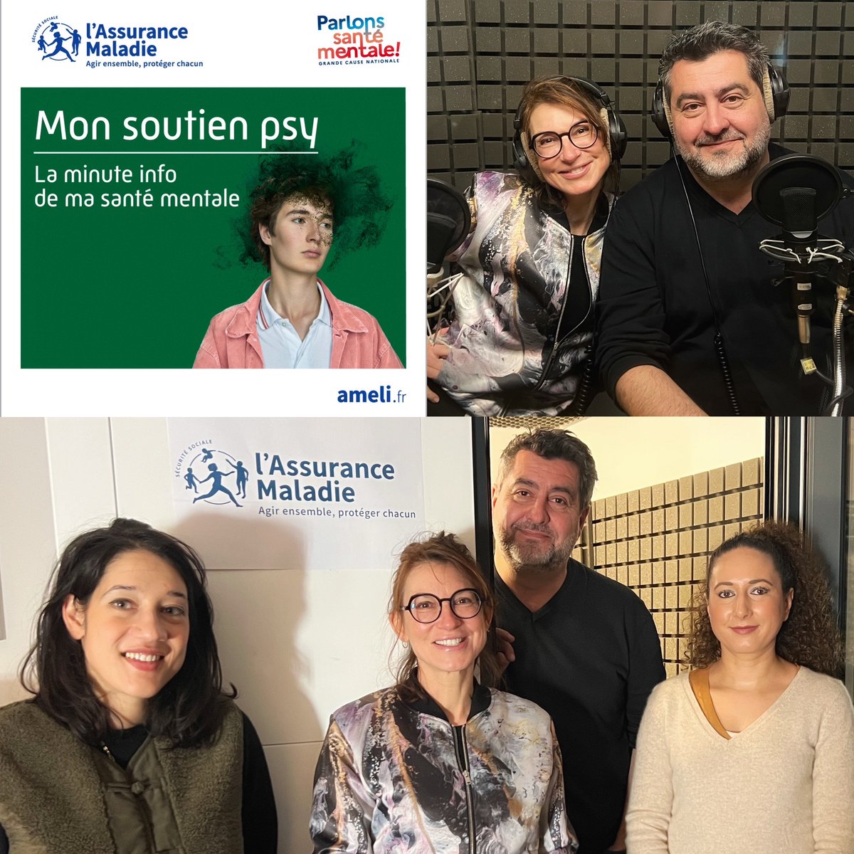 Seprem Productions (@sepremprod) on Twitter photo Enregistrement de haute volĂ©e pour un programme radio consacrĂ© Ă la santĂ© mentale et au dispositif « đ đŒđ» đđŒđđđ¶đČđ» đœđđ » de lâ<a href="/Assur_Maladie/">Assurance Maladie</a>.
Un DP sonore signĂ© <a href="/SepremProd/">Seprem Productions</a>, sur une initiative de lâ<a href="/AgencePRPA/">PRPA</a>. BientĂŽt sur les ondes !
<a href="/PhilippeLlado/">Philippe Llado</a>, Catherine Nullans Enregistrement de haute volĂ©e pour un programme radio consacrĂ© Ă la santĂ© mentale et au dispositif « đ đŒđ» đđŒđđđ¶đČđ» đœđđ » de lâ<a href="/Assur_Maladie/">Assurance Maladie</a>.
Un DP sonore signĂ© <a href="/SepremProd/">Seprem Productions</a>, sur une initiative de lâ<a href="/AgencePRPA/">PRPA</a>. BientĂŽt sur les ondes !
<a href="/PhilippeLlado/">Philippe Llado</a>, Catherine Nullans