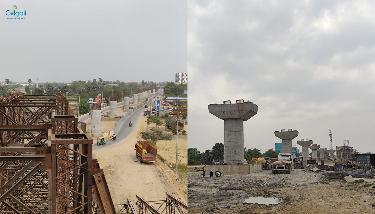 Ceigall_India's tweet photo. April 2025 - Project Update
Project: Danapur Bihta Koilwar Highway Project (DBK)
Scope: Construction of Four Lane Elevated Corridor and at - Grade Improvements
#DanapurBihtaKoilwarHighwayProject #CeigallIndia #BiharDevelopment #ExcellenceEngineering #SmartCity #ProjectUpdate https://t.co/Jkw5Ous3XW