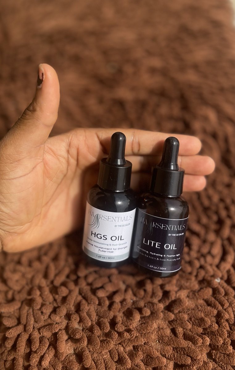 The Small but Mighty Hairsential Hair and Scalp Oil

🟩Healing
🟩Growing
🟩Stimulating
🟩Sealing

8k each

Dm for free recommendations 

📍Nationwide delivery