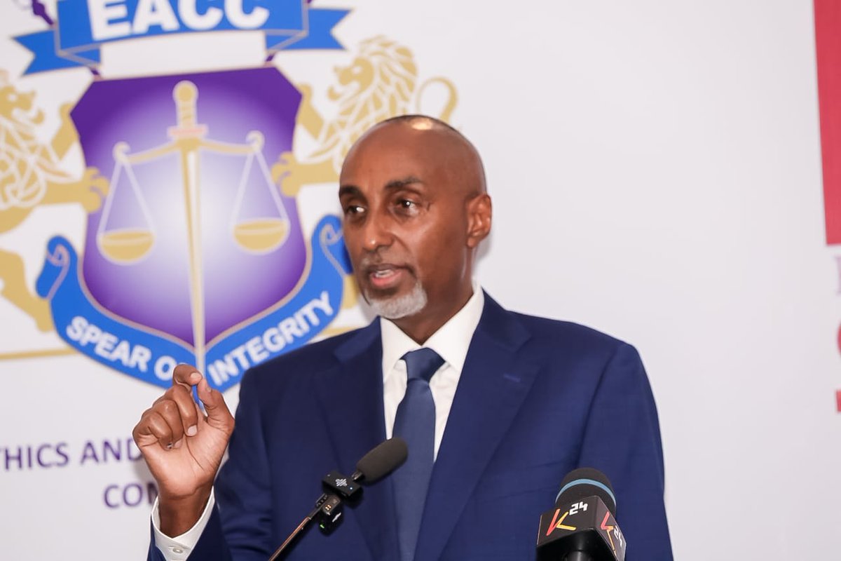 <a href="/EACCKenya/">EACC</a> CEO, Abdi Mohamud: "The media, undeniably, plays a pivotal role in shaping public discourse, exposing wrongdoing, and holding both individuals and institutions accountable."
#PressClubKe
#TuangamizeUfisadiTuijengeKenya