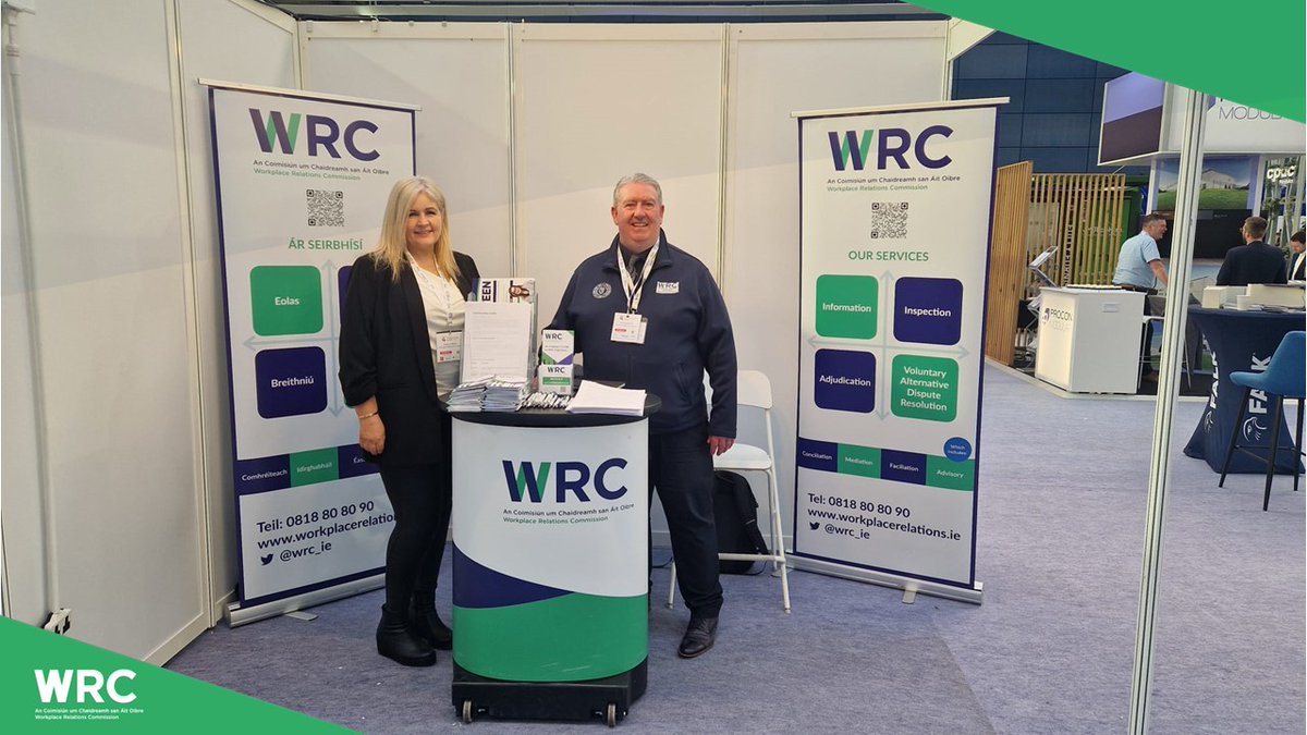 Workplace Relations Commission (WRC) (@wrc_ie) on Twitter photo The WRC are exhibiting at the <a href="/ConstructSummit/">National Construction Summit</a>
Sports Ireland Complex, Blanchardstown, Dublin 15 at Stand i33
Our Information Officers and specialist personnel are available to answer all your employment law queries
➡️Register now and come visit us: bit.ly/3X7qJ0S The WRC are exhibiting at the <a href="/ConstructSummit/">National Construction Summit</a>
Sports Ireland Complex, Blanchardstown, Dublin 15 at Stand i33
Our Information Officers and specialist personnel are available to answer all your employment law queries
➡️Register now and come visit us: bit.ly/3X7qJ0S