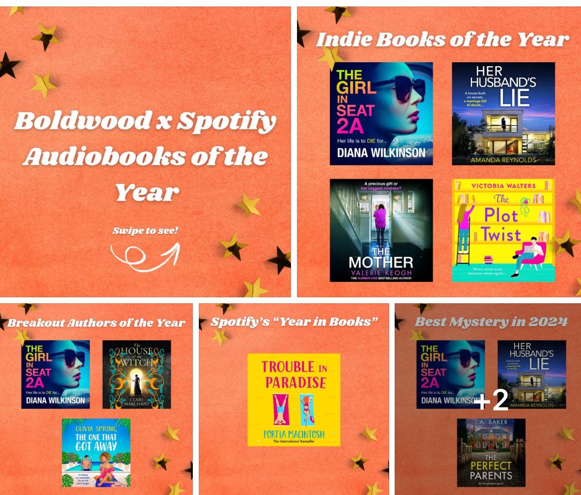 One of the highlights of my latest publication was this… ❤️ Do you read audio books? What’s been your favourite? #HerHusbandslie #psychthriller <a href="/BoldwoodBooks/">Boldwood Books</a> <a href="/Spotify/">Spotify</a>