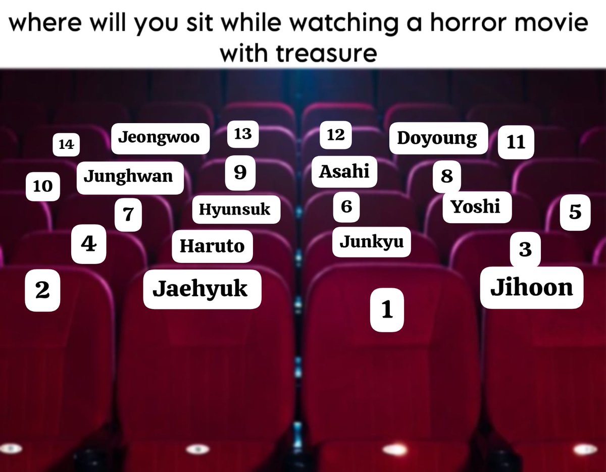 yokitteey's tweet photo. Pick a seat https://t.co/kUA4dsmNb8