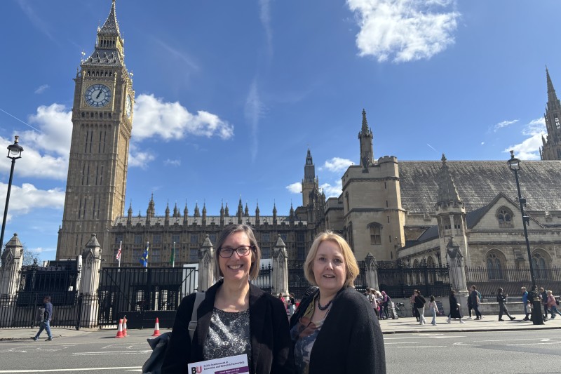 BU academics, Professor Lee-Ann Fenge and Professor Mel Hughes, visited Parliament to share their expertise on the future of health and social care in the UK. Read more here: ow.ly/ufkM50VsWTA #BUproud