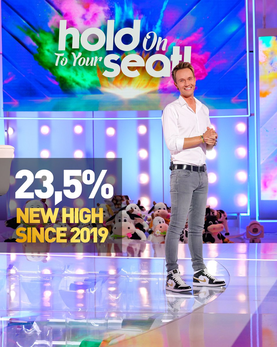 CAN'T STOP media (@cantstopmedia) on Twitter photo 🚀 HOLD ON TO YOUR SEAT (Season 18) reached a new high since 2019 with a fantastic 23,5% among 4+, +55% vs France 2's share in March!
👏 <a href="/cyrilferaud/">Cyril Féraud</a>, <a href="/cyrilprod/">CYRILPROD</a>, <a href="/Effervescence_P/">Effervescence Prod</a> 🚀 HOLD ON TO YOUR SEAT (Season 18) reached a new high since 2019 with a fantastic 23,5% among 4+, +55% vs France 2's share in March!
👏 <a href="/cyrilferaud/">Cyril Féraud</a>, <a href="/cyrilprod/">CYRILPROD</a>, <a href="/Effervescence_P/">Effervescence Prod</a>