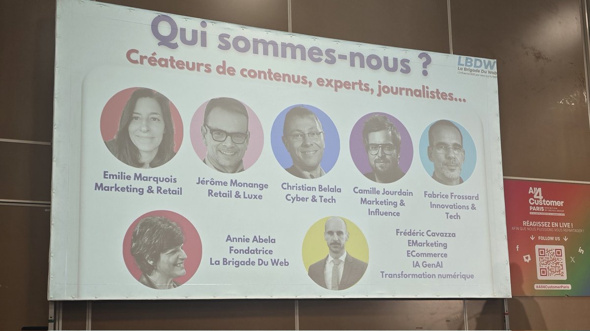 Quelle équipe d'experts ! 😍 #all4customerparis