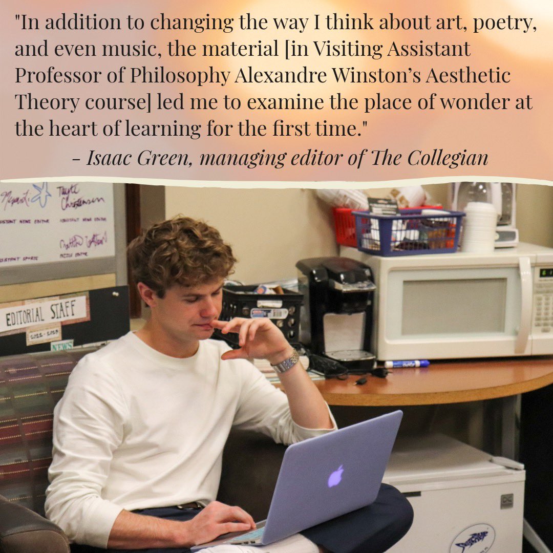 Grab a copy of The Collegian today to read about what senior Collegian staff members say their favorite classes were during their time at Hillsdale.