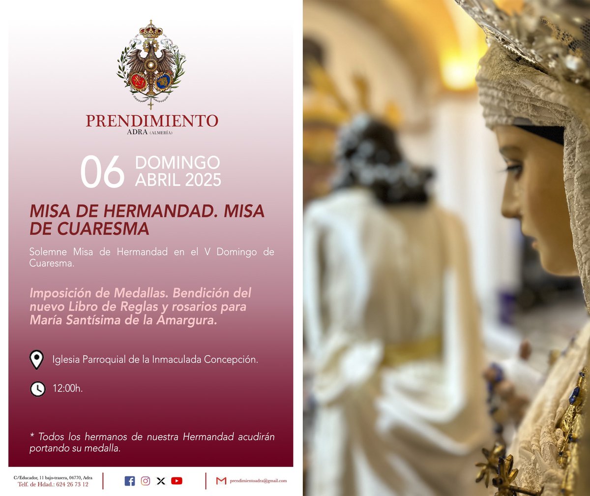 Hdad. del Prendimiento tweet media