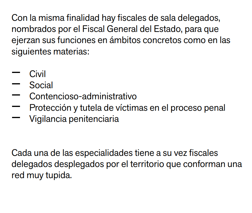 🔍 La especialización, clave en el Ministerio Fiscal. 

➡️ Las Unidades especializadas fijan criterios técnicos y garantizan la coordinación en todo el territorio.

🇪🇸🇬🇧🇫🇷 Toda la información sobre el Ministerio Público👇
🔗fiscal.es/documents/2014…