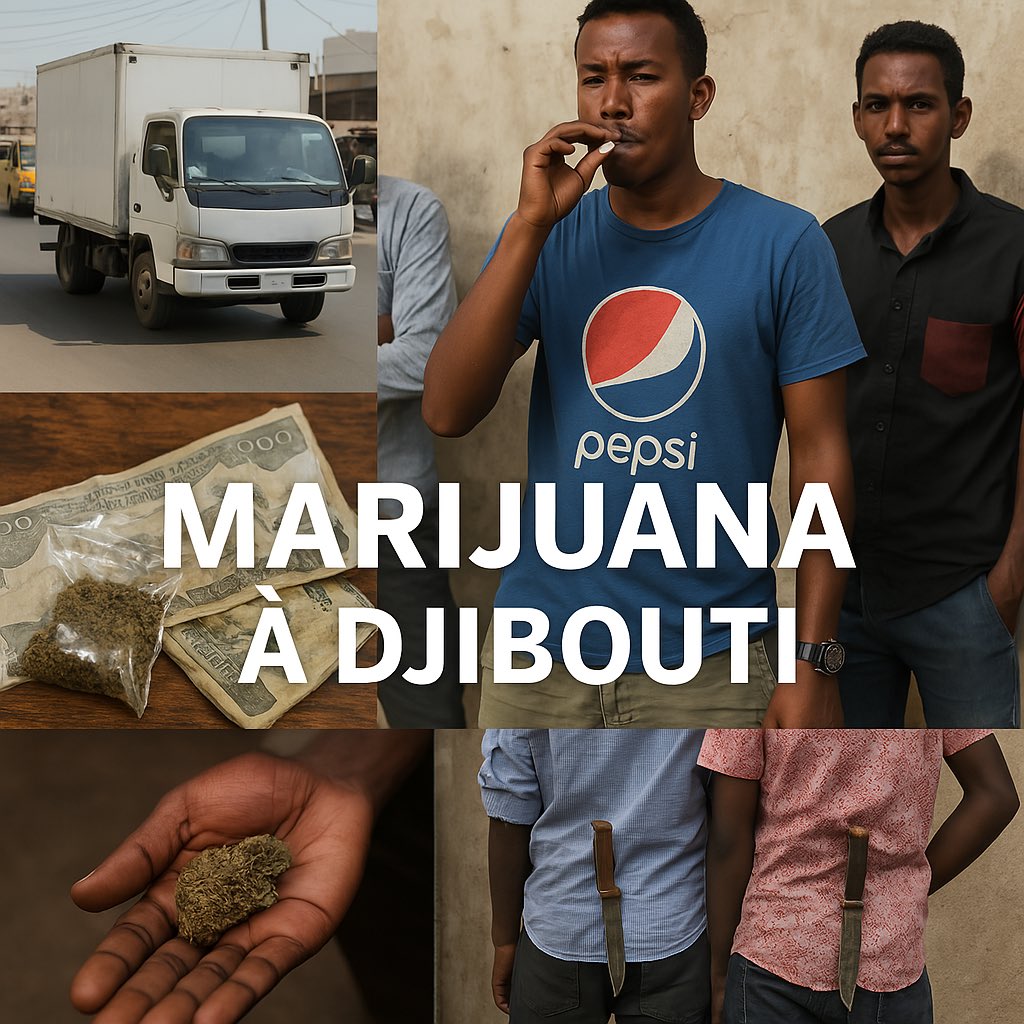 Kader_K_'s tweet photo. Marijuana à Djibouti : Quand la fumée se dissipe, la réalité apparaît

Par la rédaction de Bara Sans Mirage

Il fut un temps où, dans les ruelles de Djibouti, l’odeur dominante était celle du khat fraîchement mâché. Aujourd’hui, une autre fumée s’élève, plus lourde, plus verte, et surtout plus lucrative. La marijuana s’est installée, tranquillement, méthodiquement, portée par des flux qui échappent à tout contrôle.

Quand la drogue voyage en camion

La marijuana ne pousse pas à Djibouti. Elle vient d’Éthiopie, dissimulée dans des camions de fruits et légumes qui traversent la frontière en toute discrétion. Le corridor migratoire est aussi un corridor de la drogue : certains passeurs, sous prétexte de chercher une meilleure vie, transportent avec eux des sachets bien plus rentables que de simples effets personnels.

Une fois sur place, la marchandise tombe entre les mains des Oromos, ces criminels armés qui contrôlent le marché de la marijuana. Ils fixent les prix, sécurisent leur commerce et assurent une distribution efficace qui alimente une demande toujours croissante. Habitués du Xamag, une drogue plus dure qu’ils consomment en bande. Équipés de couteaux, ils imposent leur présence et s’apparentent à un gang de contrôle. Certains de ces criminels dorment à la belle étoile et voient même la prison comme une solution d’hébergement gratuite. Ils savent que derrière les barreaux, au moins, ils seront nourris et logés.

Un marché en plein essor

Autrefois discret et marginal, le business du cannabis à Djibouti a explosé. Il y a une dizaine d’années, un joint coûtait à peine quelques dizaines de francs. Aujourd’hui, c’est 200 FDJ l’unité. Pour les fumeurs plus sérieux, la “tasse”, qui représente une quantité plus conséquente, se négocie entre 5 000 FDJ et 15 000 FDJ, selon ses relations et la disponibilité du produit.

Ce boom des prix traduit un fait simple : la demande a explosé. Les dealers djiboutiens vivent bien, parfois mieux qu’un haut fonctionnaire. Ils roulent en voiture, mènent une vie confortable, et certains n’hésitent pas à s’installer directement dans les lycées, où ils deviennent eux-mêmes élèves-trafiquants.

Les effets : concentration, addiction et déconnexion

Mais au-delà du marché, la consommation de marijuana a des effets bien réels sur la société. Un fumeur régulier, accro depuis dix ans, l’admet lui-même :

“Ça détruit les neurones, ça casse la concentration et ça joue sur la productivité.”

L’accessibilité, l’influence des pairs et l’addiction forment un cocktail dangereux. Le khat, cette plante qui fait déjà des ravages en détournant la jeunesse de ses ambitions, joue un rôle clé : c’est souvent par le khat que les consommateurs glissent vers la marijuana.

L’autre drogue : l’Alprazolam, l’échappatoire chimique

Mais la marijuana n’est pas le seul poison silencieux qui s’infiltre dans la société djiboutienne. Il y a aussi l’Alprazolam, un antidépresseur qui ne devrait être vendu que sur ordonnance. Pourtant, avec un peu de débrouillardise, trouver un médecin complaisant ou modifier une ordonnance au centre communautaire devient un jeu d’enfant.

Cette consommation de substances psychoactives détourne de la réalité. Au lieu d’affronter les problèmes sociaux, économiques ou familiaux, certains s’y réfugient, trouvant une illusion de paix temporaire. Mais quand ils arrêtent, la dépression revient plus forte, accompagnée d’un isolement social et d’une peur du regard des autres.

Quelle solution ? Un centre de désintoxication ?

Face à cette situation, une question s’impose : Un véritable centre de désintoxication pourrait être une première étape, pour offrir à ceux qui veulent s’en sortir un espoir réel au lieu de les condamner à l’errance.

Mais en attendant, la marijuana continue de circuler, les prix continuent de grimper, et les criminels continuent de s’enrichir. Pendant que certains roulent en voiture grâce au commerce illicite, d’autres voient leurs rêves se dissoudre en fumée.