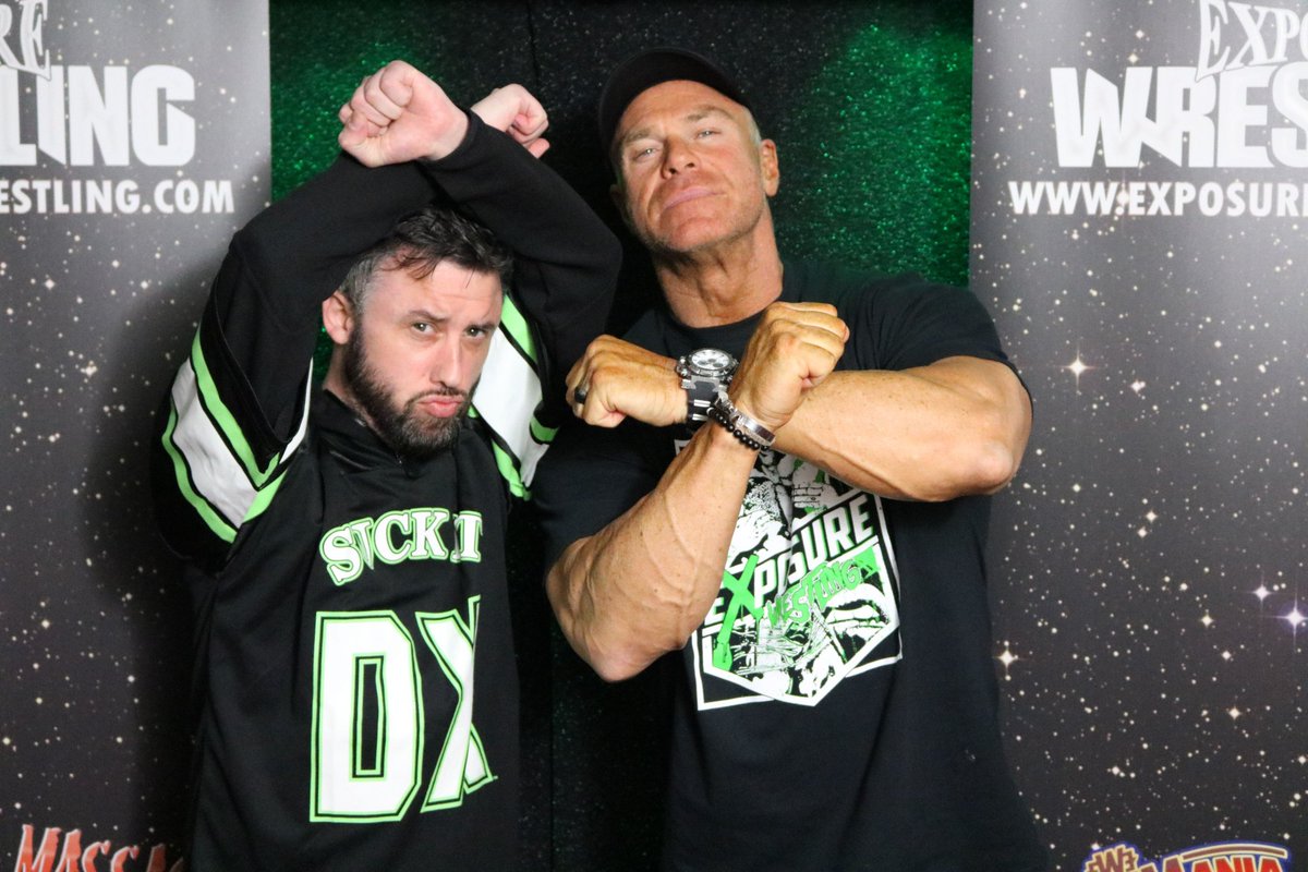 Throwback Thursday to when #BillyGunn came to #ExposureWrestling for a #OneNightOnly show way back in 2018 

This event can now be viewed via the link below.

lounges.tv/video/details/…

And if your not down with that we got #twowordsforyou