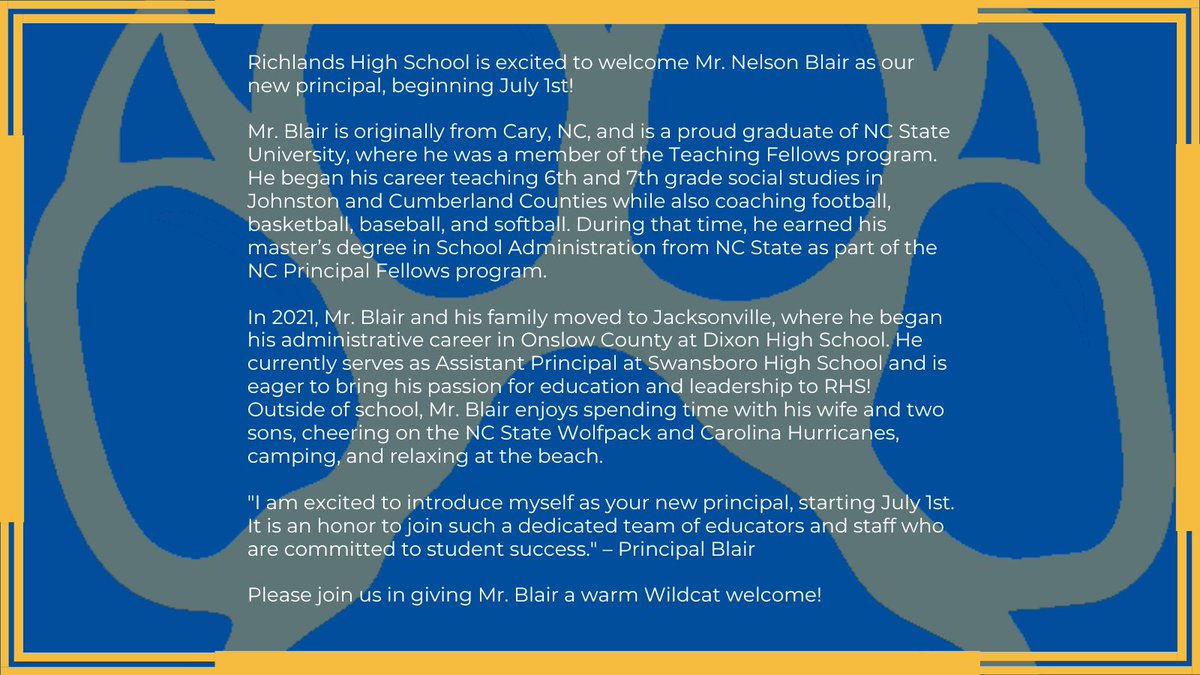 Richlands High School tweet media