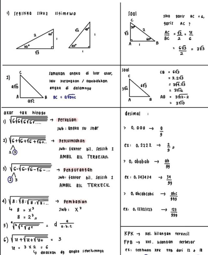 Gw nemu rumus cepat buat PKPM, siapa tau bermanfaat
