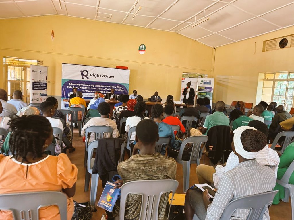 Wilmat Development Foundation (@wdfuganda) on Twitter photo 📍#HappeningNow
Today we join <a href="/CIDIUganda/">Community Intergrated Development Initiative-CIDI</a>
and the <a href="/Right2Grow_UG/">Right2Grow_Uganda</a>
fraternity at Nakawa Division KCCA Hall in the Community Advocacy Dialogue on Clean water, Safe food and Healthy lives in commemoration of the #UWEK2025
#Food4All #CleanHomesUg #WillingnessMatters #ZeroWaste 📍#HappeningNow
Today we join <a href="/CIDIUganda/">Community Intergrated Development Initiative-CIDI</a>
and the <a href="/Right2Grow_UG/">Right2Grow_Uganda</a>
fraternity at Nakawa Division KCCA Hall in the Community Advocacy Dialogue on Clean water, Safe food and Healthy lives in commemoration of the #UWEK2025
#Food4All #CleanHomesUg #WillingnessMatters #ZeroWaste