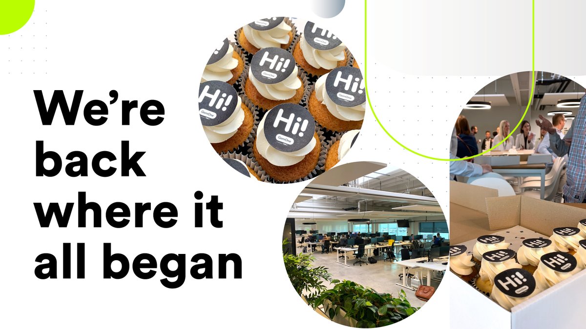 We’re back where it all began.🏢

GemOne HQ has officially moved to Waregem — we're now based at the <a href="/TVHgroup/">TVH Parts</a> offices.

This morning, we kicked things off with cupcakes and coffee to thank our TVH colleagues for the warm welcome. ☕🧁

#GemOne #NewBeginnings #Teamwork #Growth