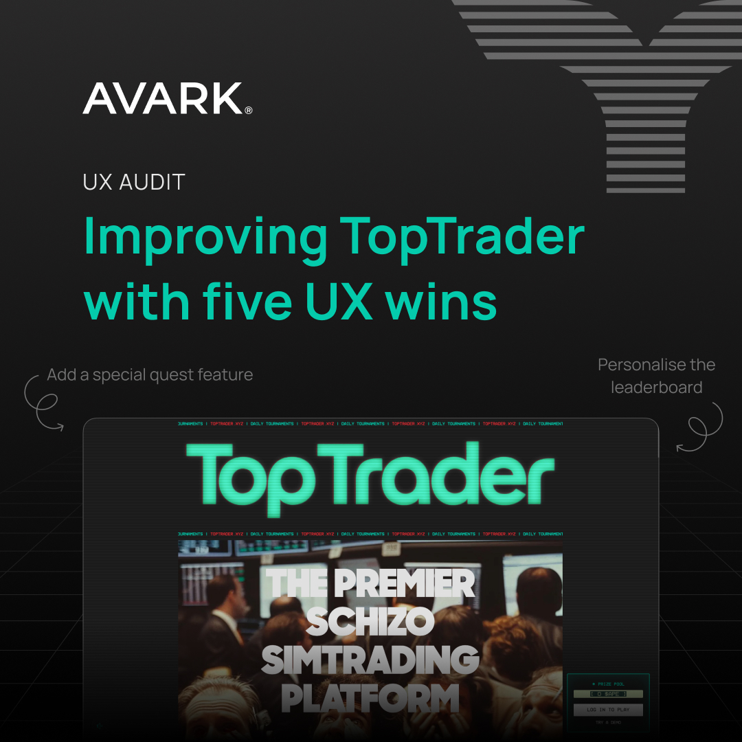 Avark® | Web3 Design Agency - 🔜 #Token2049 Dubai (@avarkagency) on Twitter photo Hey <a href="/Toptrader_xyz/">Top Trader</a> team, we love how you're bringing a new level of competition to ApeChain! 🦍🔥
We've explored the platform and have a few quick UX tips to make trading smoother and more intuitive.
Check them out below! 🧵: Hey <a href="/Toptrader_xyz/">Top Trader</a> team, we love how you're bringing a new level of competition to ApeChain! 🦍🔥
We've explored the platform and have a few quick UX tips to make trading smoother and more intuitive.
Check them out below! 🧵: