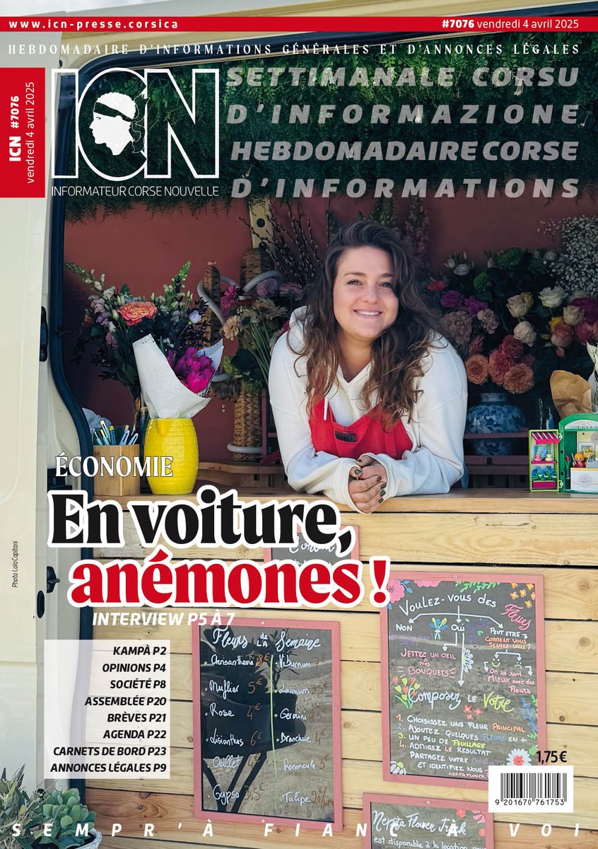 La une de cette semaine

#FlowerTruck #Société #Conjoncture #Assemblée