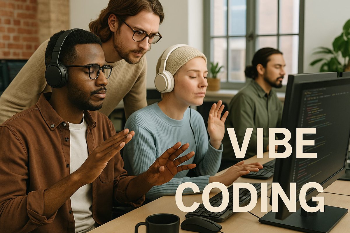 Sorry, but what is 'vibe coding'? 🤔

Lately, I’ve been seeing this term pop up everywhere in my feed. Apparently, everyone is deep into it, and I feel like I’ve been living under a rock. 😅

Is it coding with aesthetic? Coding by feeling? Or just another way to say "I have no