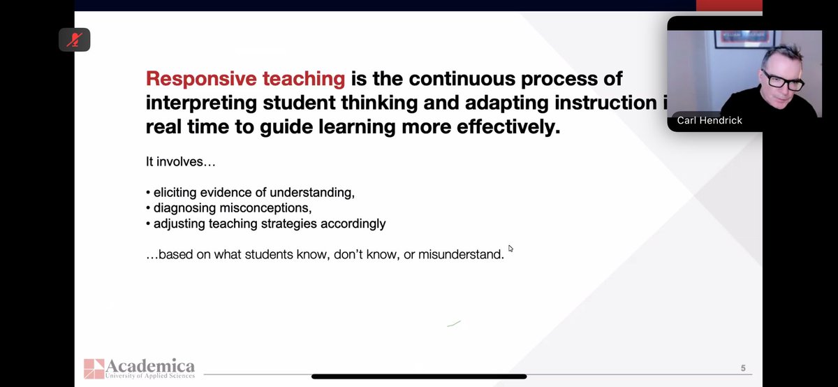 maianhlu's tweet image. Checking for Understanding and Responsive Teaching webinar with @C_Hendrick. So many practical takeaways to embed in the classroom.
