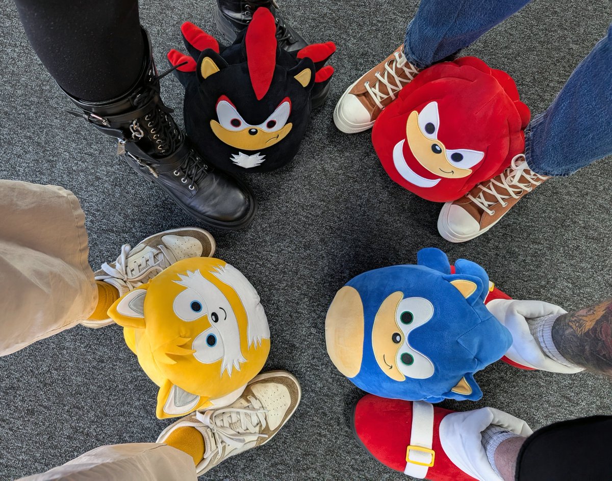 When your shoe game and <a href="/squishmallows/">Squishmallows</a> collection are equally elite 😙🤌