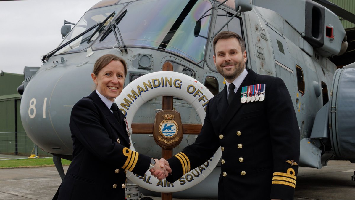 RNAS Culdrose (@rnasculdrose) on Twitter photo Cdr Karen Snel has handed over command of 820 Naval Air Squadron to Cdr Al Woodward – just as the Culdrose Merlin Mk2 helicopter squadron prepares for this year’s carrier strike deployment with HMS Prince of Wales. #820NAS <a href="/820NAS/">820 Naval Air Squadron</a> <a href="/HMSPWLS/">HMS Prince of Wales</a> <a href="/RoyalNavy/">Royal Navy</a> Cdr Karen Snel has handed over command of 820 Naval Air Squadron to Cdr Al Woodward – just as the Culdrose Merlin Mk2 helicopter squadron prepares for this year’s carrier strike deployment with HMS Prince of Wales. #820NAS <a href="/820NAS/">820 Naval Air Squadron</a> <a href="/HMSPWLS/">HMS Prince of Wales</a> <a href="/RoyalNavy/">Royal Navy</a>