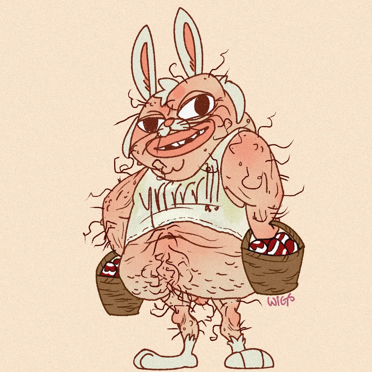 Don't worry, it's just the Sei Easter Bunny!🥚🐰🙂