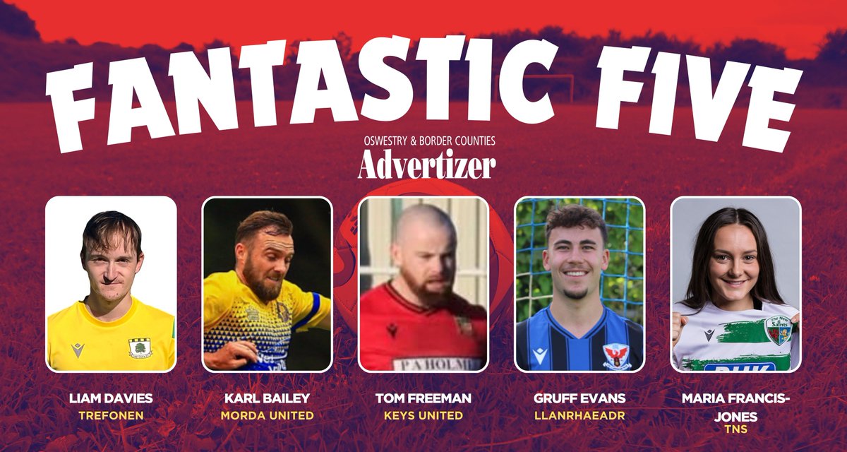 Introducing this week's Fantastic Five.
Congratulations to the players selected and thanks to all fans for their nominations.