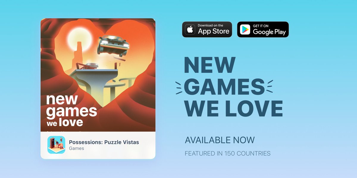 Can't believe it's already been six years since we launched Possessions on Apple Arcade. After enjoying exclusivity for several years, here's Possessions, a game that changed our lives. Available on the App Store and Play Store worldwide.

I can't thank <a href="/NoodlecakeGames/">Noodlecake</a> enough