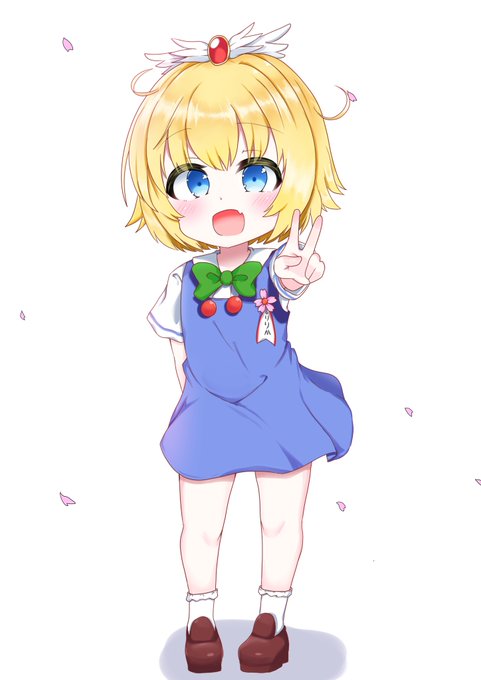 4月なので入学式リリカ様
描き方変えてみた 