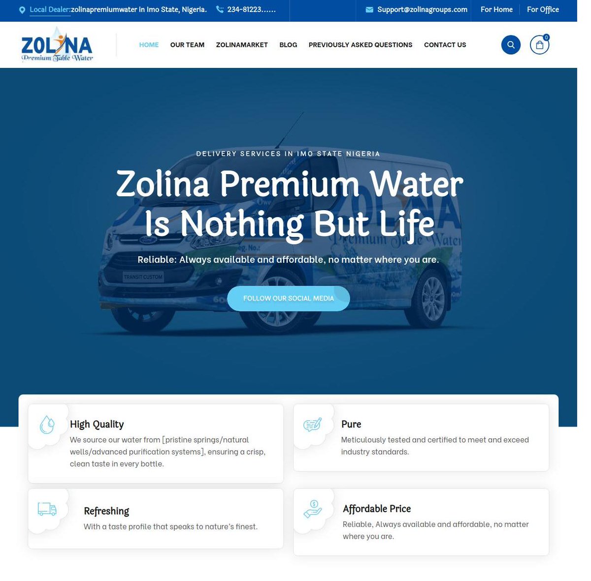 afridealsnig's tweet photo. 🚀💧 Need a Stunning Website for Your Premium Water Brand? 💧
I will create a professional, modern, and high-quality website for your premium water company! 🌊 Boost your brand’s online presence today!📩 DM me to get started!
#WebDesign #PremiumWater #WebsiteDevelopment #Branding https://t.co/DgE54dvrkG