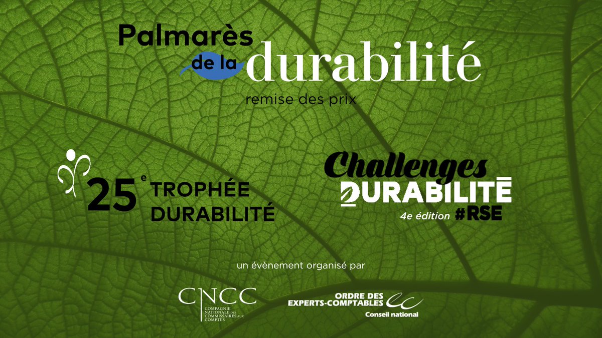 Le <a href="/CSOEC/">CNOEC 🚀</a> et la CNCC lancent conjointement leurs concours annuels visant à récompenser les professionnels engagés pour une économie plus durable.

Lire notre communiqué de presse : bit.ly/41VcteB