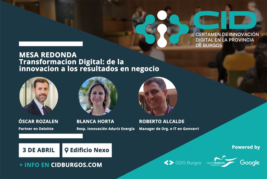 MorcillaConf's tweet image. 🚀 Nos vemos esta tarde en la segunda edición del Certamen de Innovación Digital en la provincia de Burgos (CID Burgos) para celebrar el talento burgalés.

¡Keynote, mesa redonda, networking, entrega de premios y mucho más! 🎉