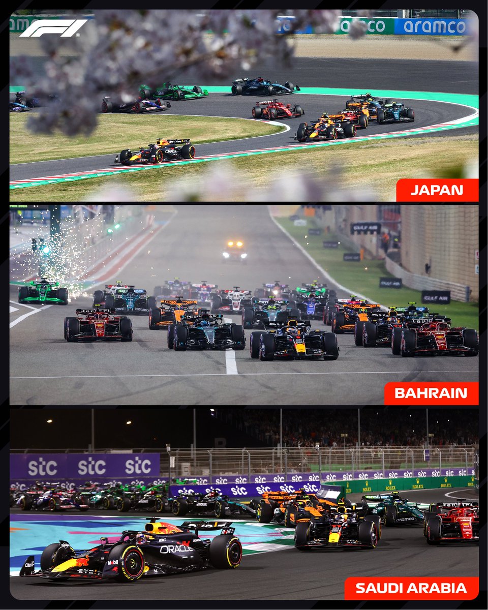 Heading into the first triple header of the season 💪

Which Grand Prix are you most looking forward to? 🤩

#F1