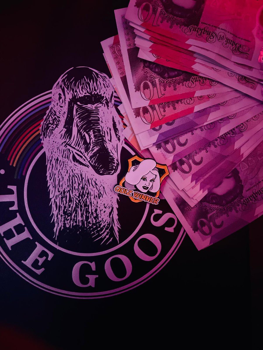 Misty Chance (@themistyshow) on Twitter photo Thank you for joining us for the 250th Quiz down <a href="/ThegooseBloomst/">TheOfficialGooseMCR</a> last night. 16 teams battled it out for a one off super jackpot of £455 and the coveted Quiz Winners pin badge . Winning team ‘Liberation Gays’ were victorious!
To book:
📧 hello@thegoose.pub
📞 0161 236 8158 Thank you for joining us for the 250th Quiz down <a href="/ThegooseBloomst/">TheOfficialGooseMCR</a> last night. 16 teams battled it out for a one off super jackpot of £455 and the coveted Quiz Winners pin badge . Winning team ‘Liberation Gays’ were victorious!
To book:
📧 hello@thegoose.pub
📞 0161 236 8158