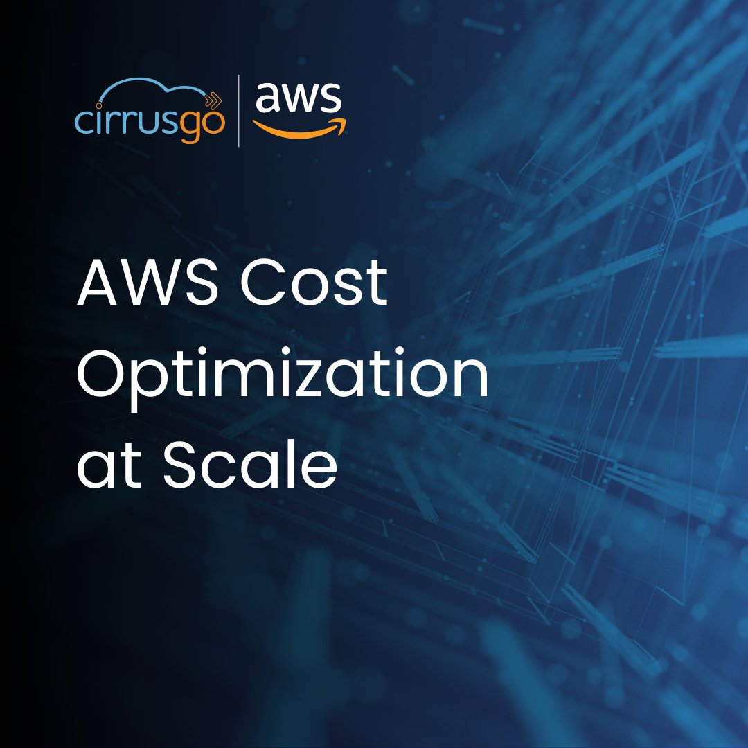 cirrusgo's tweet image. 💰 Maximize your AWS ROI with cirrusgo's cost optimization expertise. Stop overspending on cloud resources! 📊
Book your free assessment:b.link/Migrate-to-AWS
#AWS #CostOptimization #CloudROI #FinOps #cirrusgo #AWSPartner #CloudEfficiency