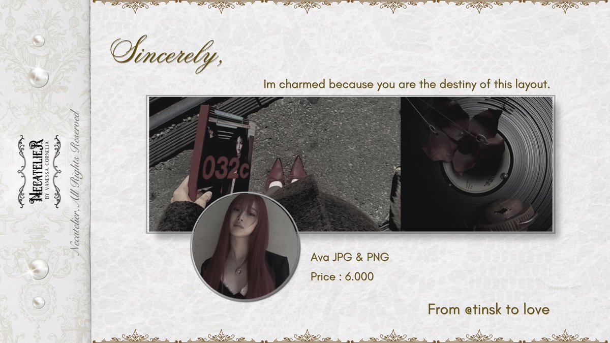 tinsk's tweet image. please repost, thanks!

red giselle is here, pick your ready stock layout now and come to my dm, dear 💌

#zonajajan #zonauang #zonaba