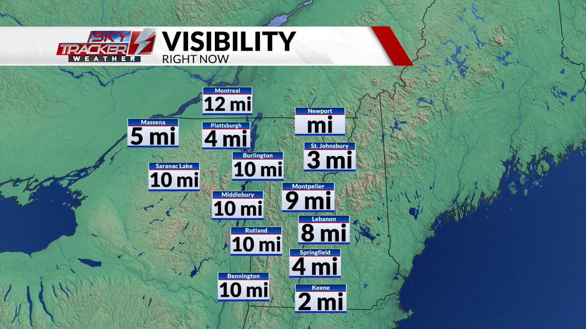 WasilenkoAlex's tweet photo. MORNING TRAVEL HAZARDS ⚠️ Iciest stretches are located across our local mountain ranges, the Northeast Kingdom, and New Hampshire. Meanwhile, strong winds are blowing around the precipitation with reductions in visibility.

👉 More weather details on #ABC22 until 7a!
@WVNYWFFF https://t.co/BoDuIeItKL