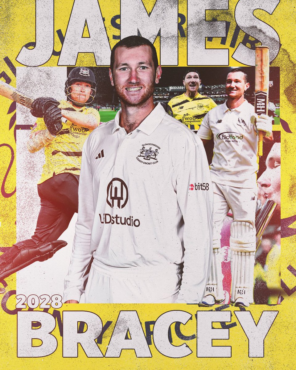 𝐖𝐞'𝐫𝐞 𝐚𝐥𝐥 𝐢𝐧 𝐨𝐧 𝐁𝐫𝐚𝐜𝐞𝐲 🤝

Nine years on from his debut in 2016, James Bracey has signed a three-year extension through to 2028!

#BecomeGlorious