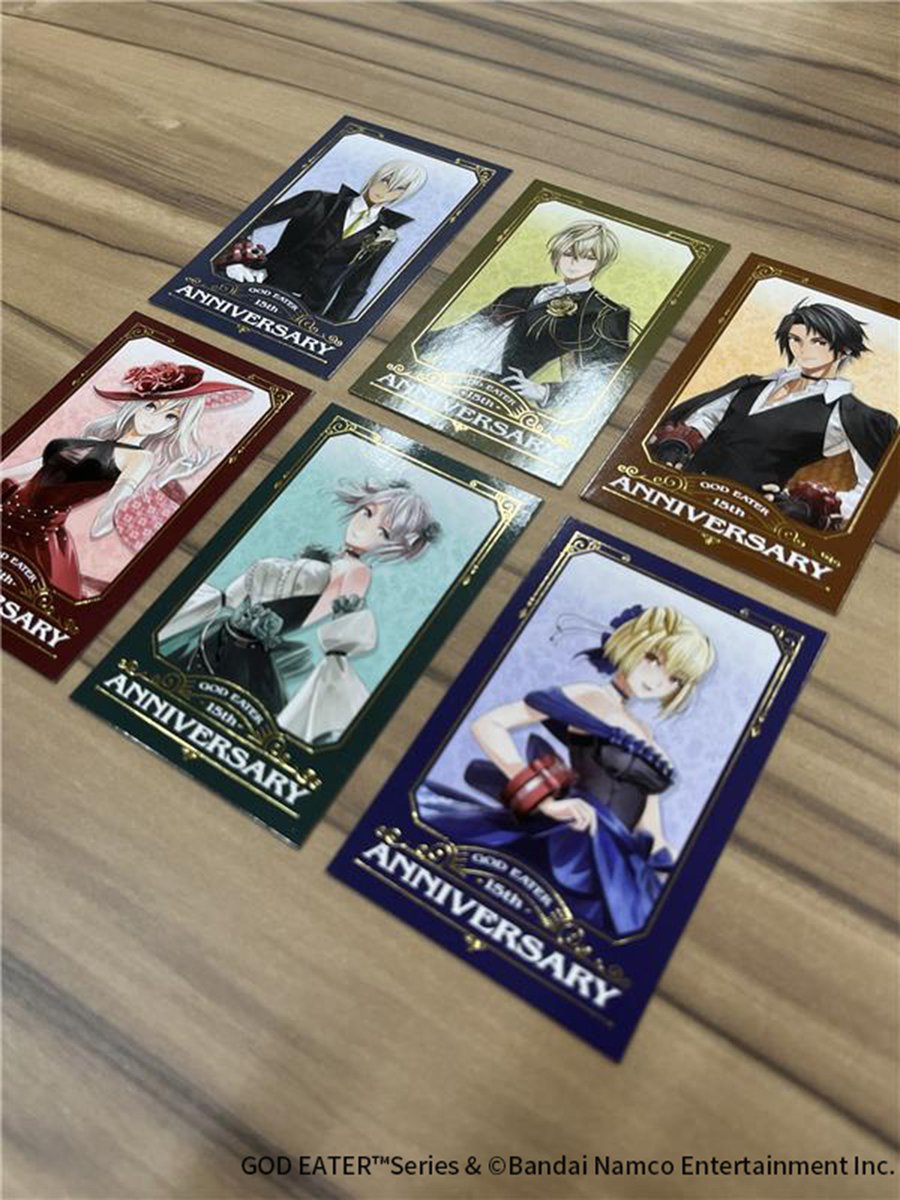 GOD EATER 15th Anniversary🎉 グッズ 受注中！ ＼ 15周年のお祝い