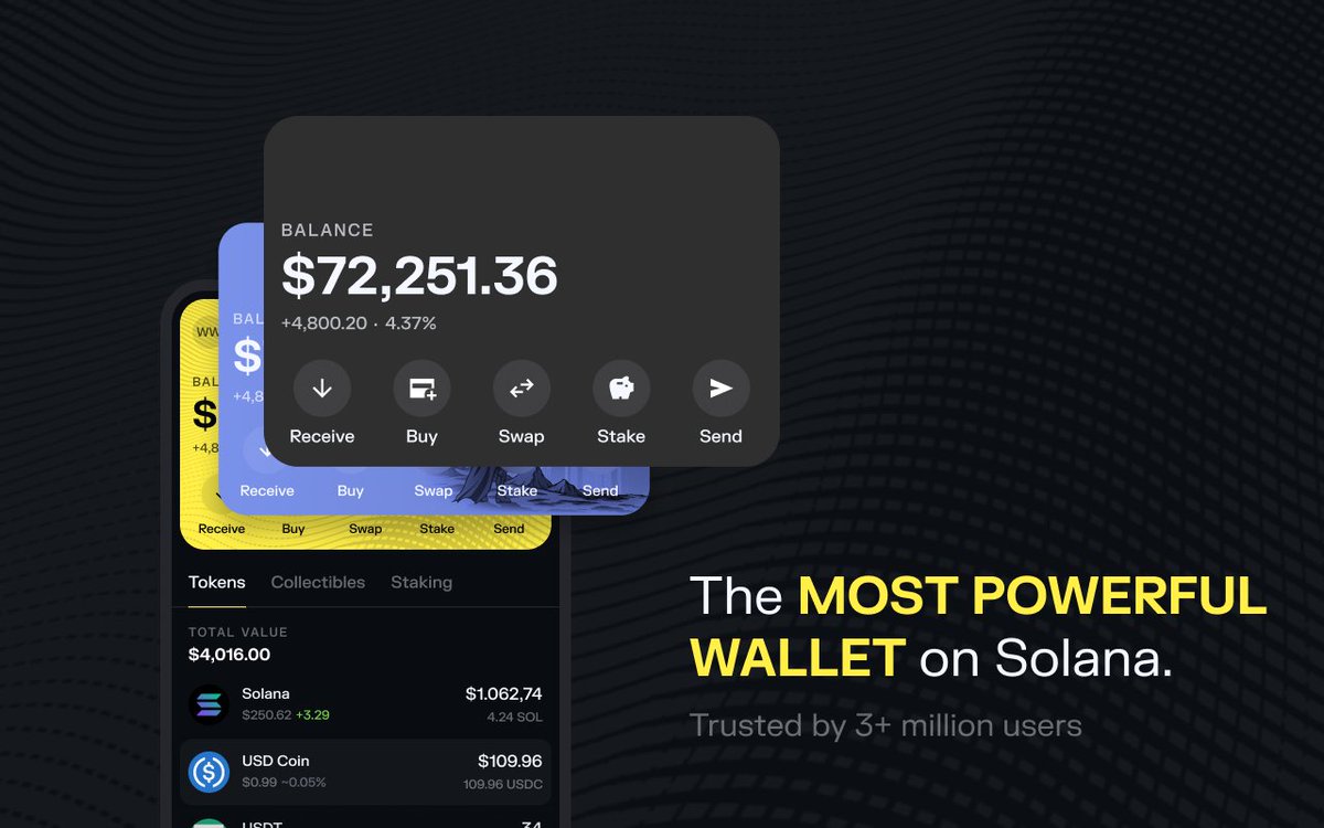 petr_savoy's tweet image. If youโre grinding in the fast-paced world of Solana, youโve probably heard the buzz around @solflare_wallet
This isnโt just another wallet; itโs the most powerful companion for managing your crypto life on Solana, trusted by over 3 million active users and handling aโฆ