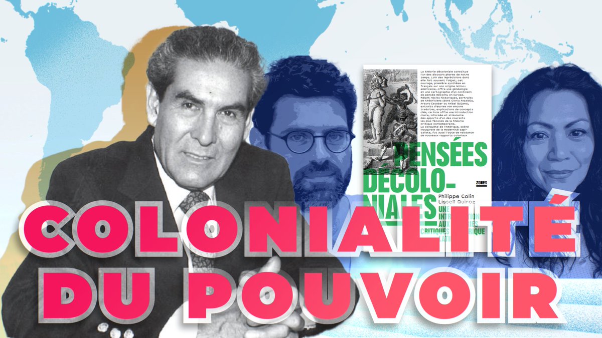 sacatove's tweet image. 🔴 Nouvelle vidéo

Ne pas voir les couleurs est un luxe de Blanc.
Et comment est-on venu à sacraliser l'État-nation déjà ?

Voici une mise au point sur la colonialité du pouvoir !

Cette vidéo existe grâce à vos dons 🫶
Lien dans le tweet suivant ⤵️⤵️⤵️