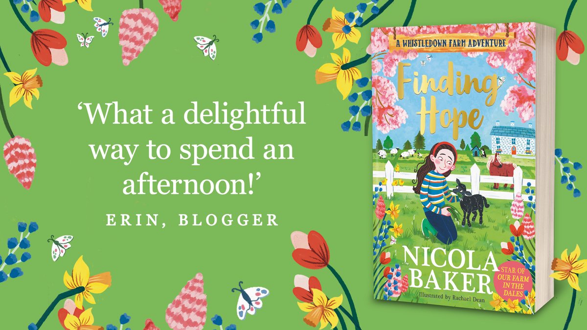 Simon & Schuster Children's Books (@simonkids_uk) on Twitter photo Grab your wellies! It's time to spring into the perfect seasonal read with Finding Hope by <a href="/mrsnicolabaker/">Nicola Baker</a>, out now in paperback! β π· π Grab your wellies! It's time to spring into the perfect seasonal read with Finding Hope by <a href="/mrsnicolabaker/">Nicola Baker</a>, out now in paperback! β π· π