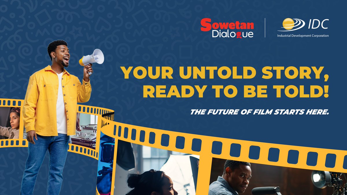 Arena Events (@arenaeventsza) on Twitter photo 🚀 Welcome to the Youth in Film Fund event! A day of insights, opportunities & industry connections awaits. Who’s excited?
💬 Tell us where you're tuning in from! 🌍👇
watch online
arenaevents.africa/webinars/sowet…
<a href="/IDCSouthAfrica/">IDC South Africa</a>
<a href="/SowetanLIVE/">Sowetan LIVE</a>
#IDC
#YOUTHINFILM 🚀 Welcome to the Youth in Film Fund event! A day of insights, opportunities & industry connections awaits. Who’s excited?
💬 Tell us where you're tuning in from! 🌍👇
watch online
arenaevents.africa/webinars/sowet…
<a href="/IDCSouthAfrica/">IDC South Africa</a>
<a href="/SowetanLIVE/">Sowetan LIVE</a>
#IDC
#YOUTHINFILM
