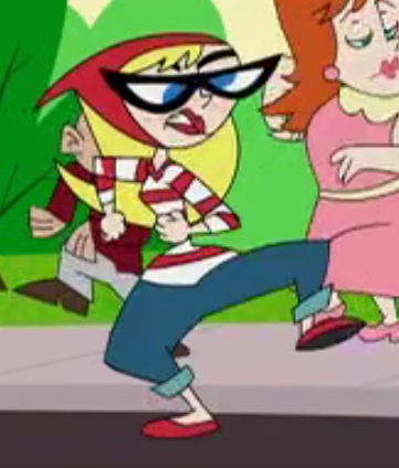 WarnerBros_Char's tweet image. 5th Warner Bros. Character of the Day is: 
Blonde girl with glasses and a red handkerchief (Johnny Re-Animated) from Johnny Test

#WarneroftheDay #JohnnyTest #WarnerBros #Wildbrain