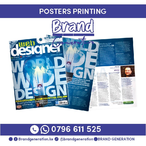 Generation47891's tweet image. Make your message impossible to miss! Custom posters are a cost-effective way to advertise your business. Perfect for events, promotions, and retail.
#CustomPosters #BusinessBranding #EventAdvertising #MarketingEssentials #CreativeBranding