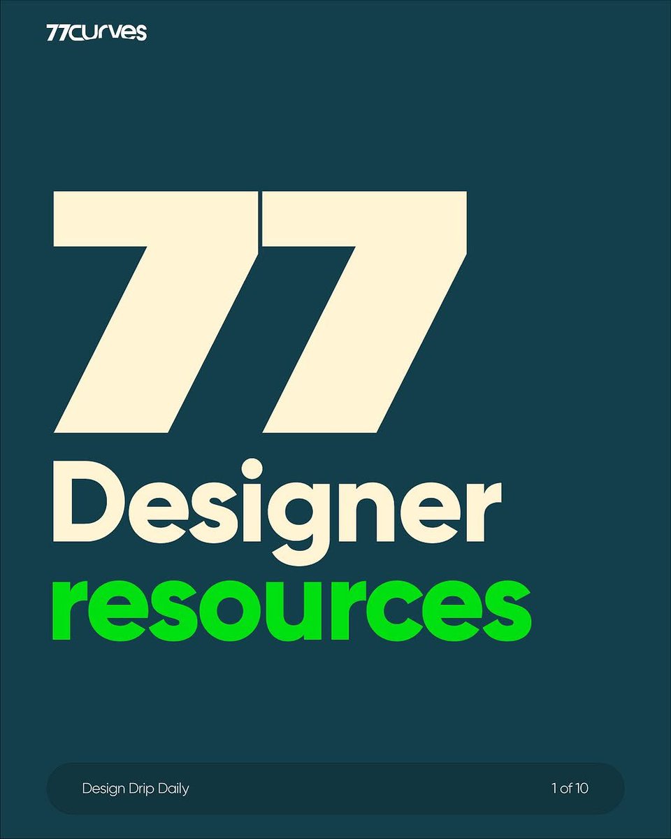 UiSavior's tweet image. Designer Resources on Design Drip Daily! 💙