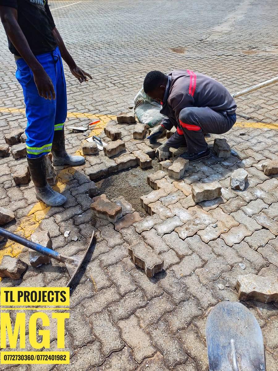 The Renovations Guy (@tendailangton) on Twitter photo Some paving corrections andamukira hangu kuita today
Ko, why musingandidane for the initial jobs?
Kindly get in touch with <a href="/TLProjectsMC/">TL Projects Mgt & Consultancy</a> or myself on +263 772730360 for all your construction and renovations Some paving corrections andamukira hangu kuita today
Ko, why musingandidane for the initial jobs?
Kindly get in touch with <a href="/TLProjectsMC/">TL Projects Mgt & Consultancy</a> or myself on +263 772730360 for all your construction and renovations