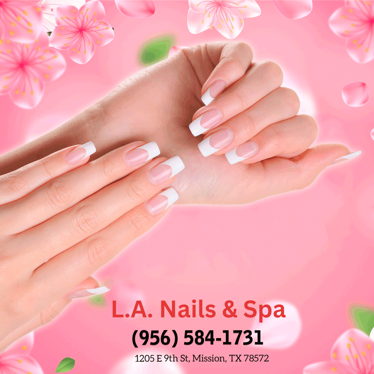 lanailsspa's tweet photo. 🌸💅 Welcome spring with elegant, blooming nail designs that bring freshness and beauty to your fingertips! https://t.co/VnjrFTFPqR